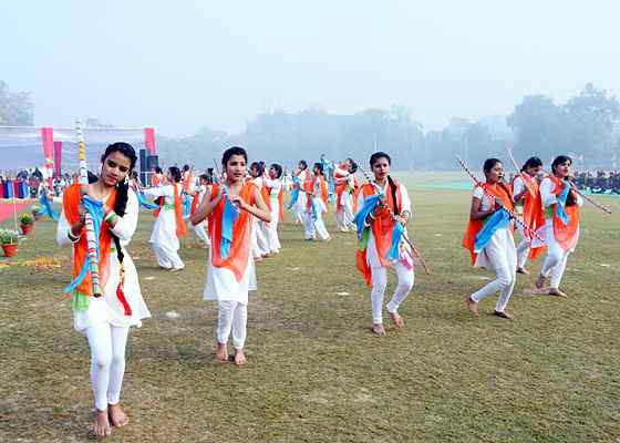Celebration of 69th Republic Day (26 January 2018) at IIT Kanpur