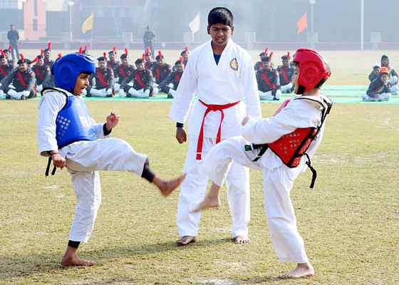 Celebration of 69th Republic Day (26 January 2018) at IIT Kanpur