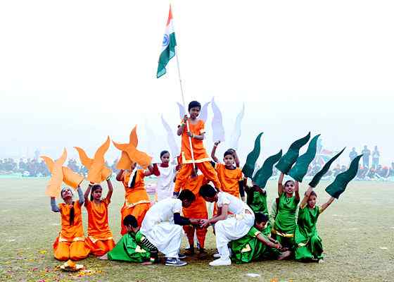 Celebration of 69th Republic Day (26 January 2018) at IIT Kanpur