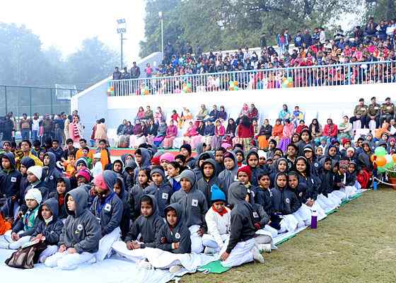 Celebration of 69th Republic Day (26 January 2018) at IIT Kanpur