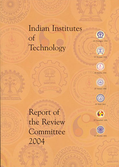 समीक्षा समिति रिपोर्ट - 2004 समीक्षा समिति रिपोर्ट - 2004