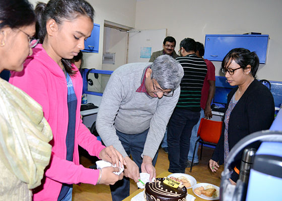 Celebrating on New Year 2016