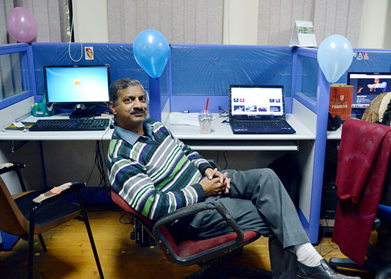 Celebrating on New Year 2016