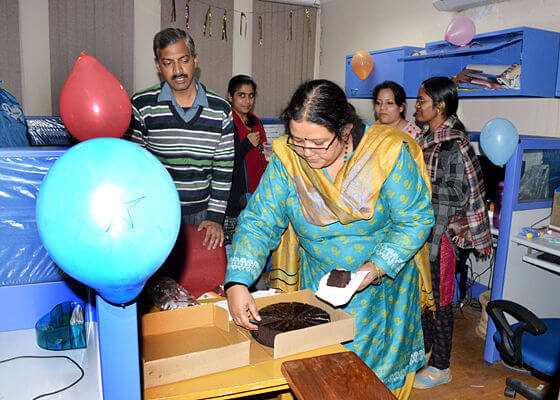 Celebrating on New Year 2016