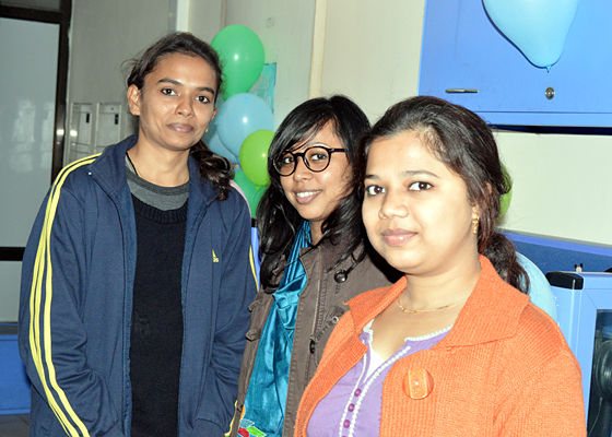 Celebrating on New Year 2016