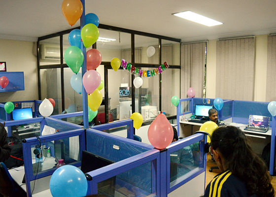 Celebrating on New Year 2016