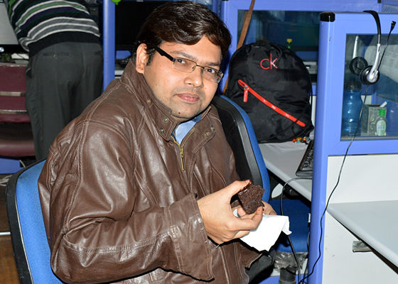 Celebrating on New Year 2016