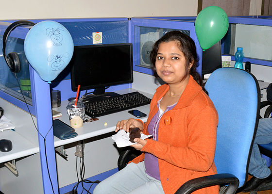 Celebrating on New Year 2016