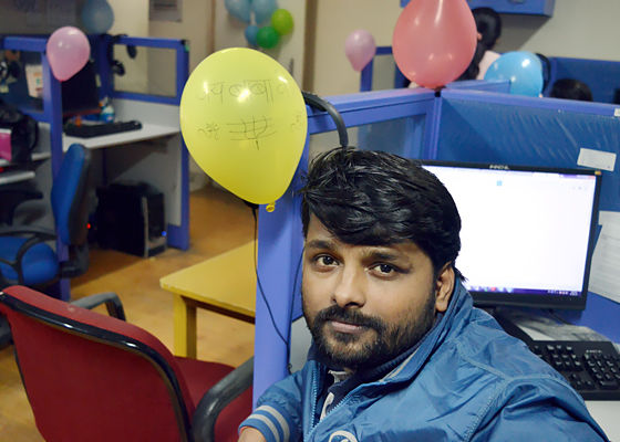 Celebrating on New Year 2016