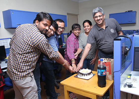 Celebrating IITK Website Launch