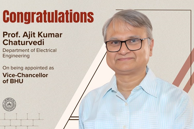 Prof. Ajit Kumar Chaturvedi appointed as Vice-Chancellor of Banaras Hindu University