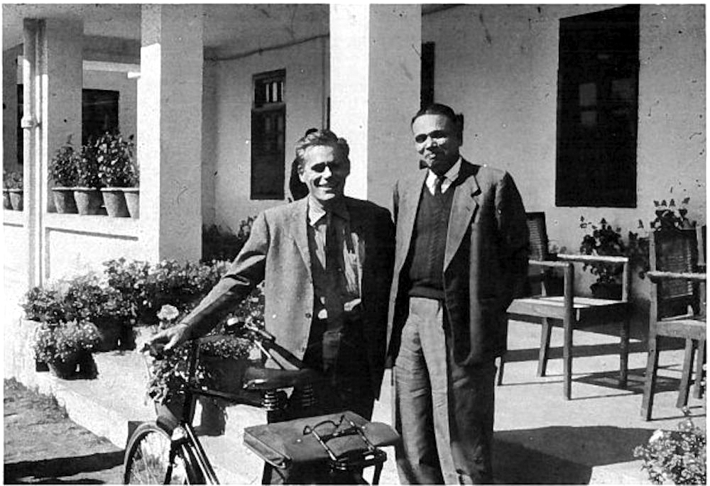 Norman Dahl, the KIAP Leader Designate, with Dr. P.K. Kelkar