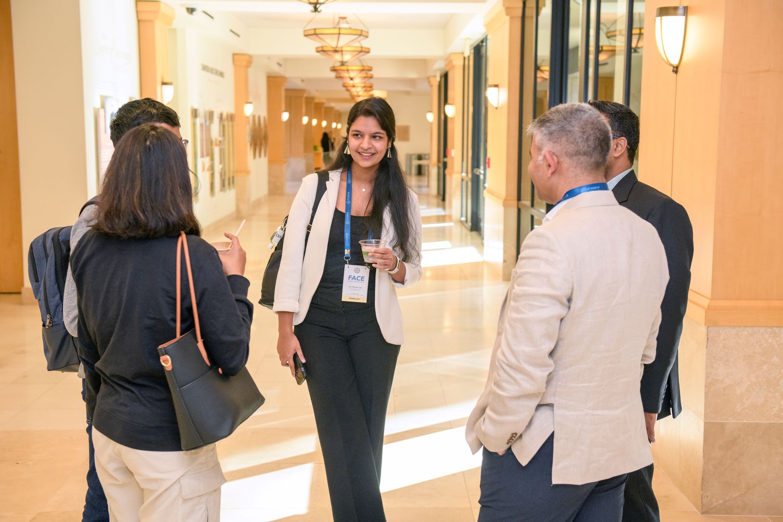 Conversations between sessions at FACE 2025