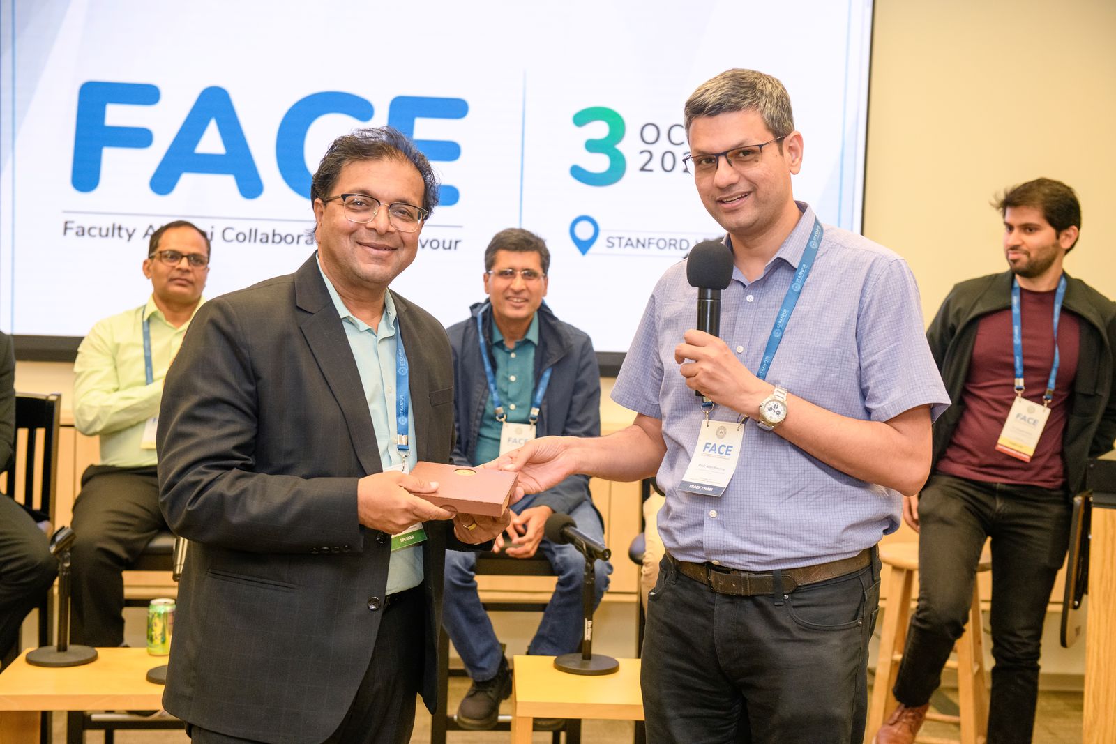 Speaker felicitation at FACE 2025