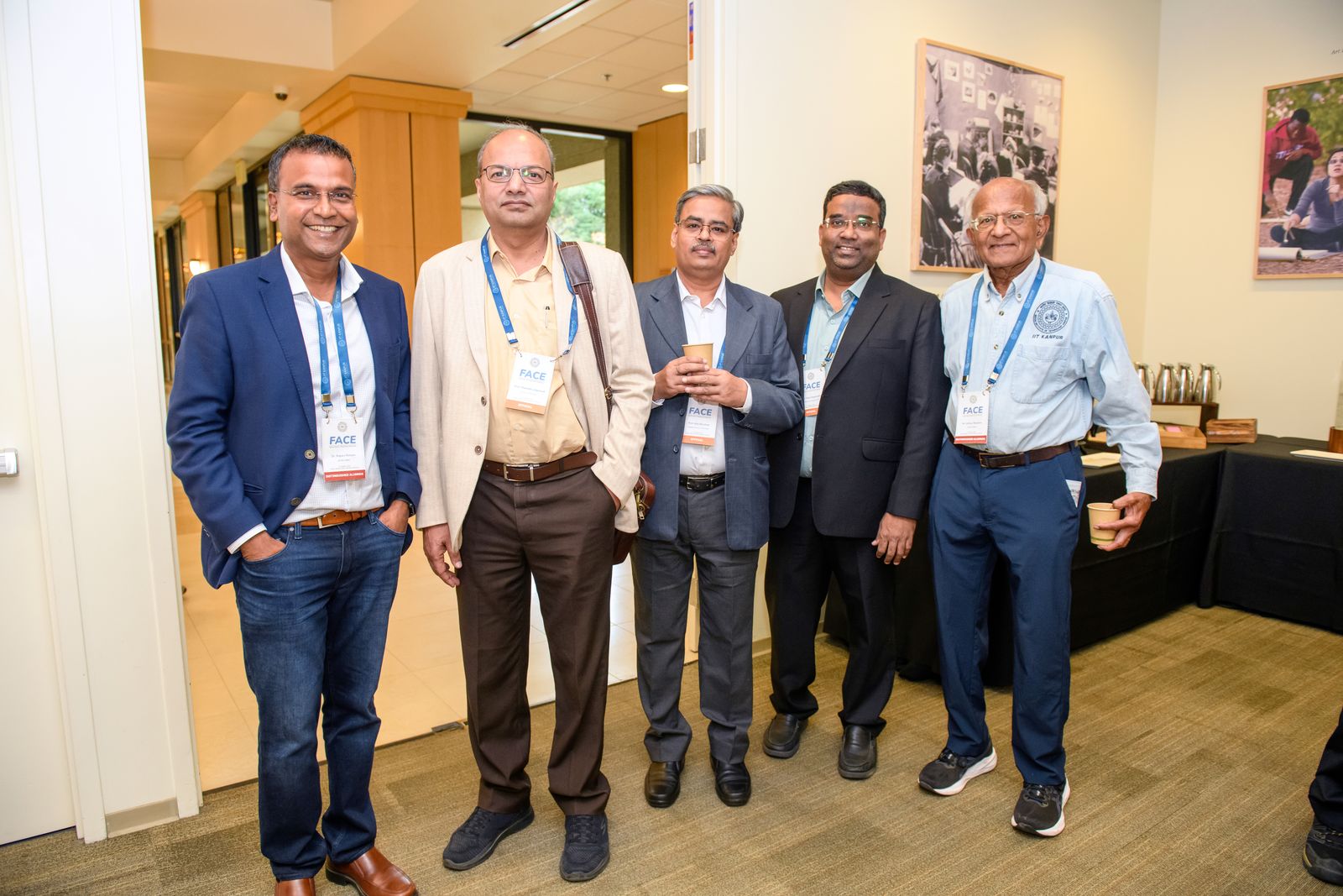 Alumni networking at FACE 2025
