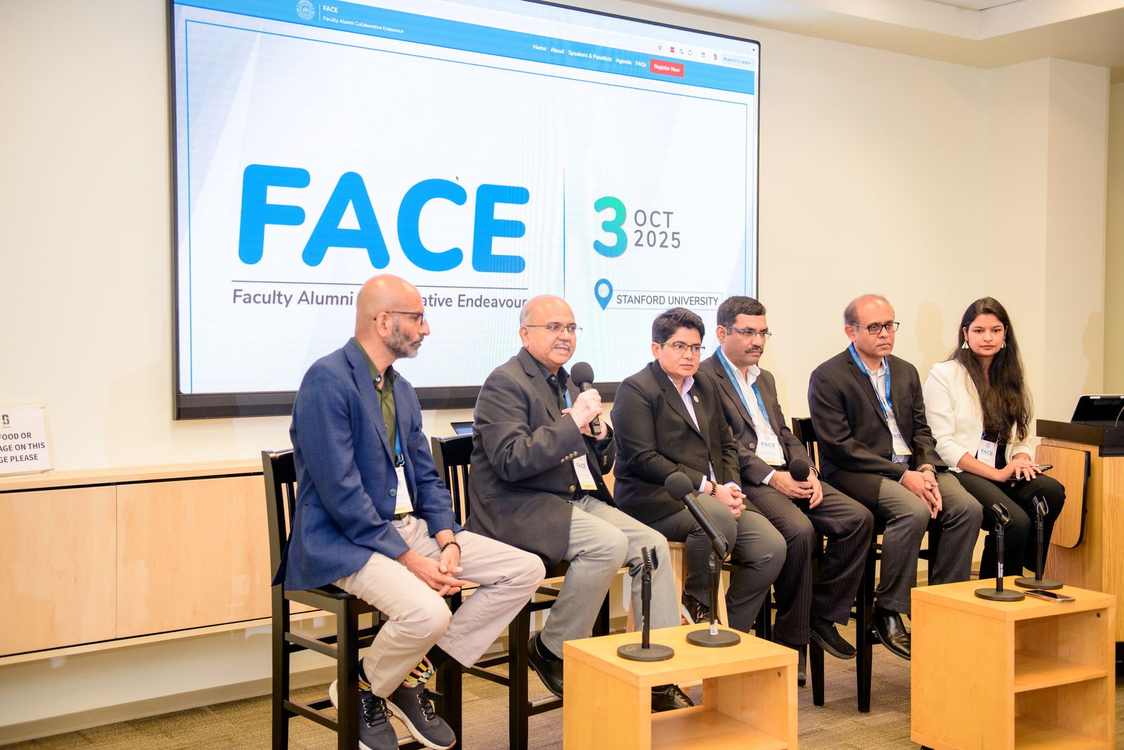Panel discussion at FACE 2025, Stanford