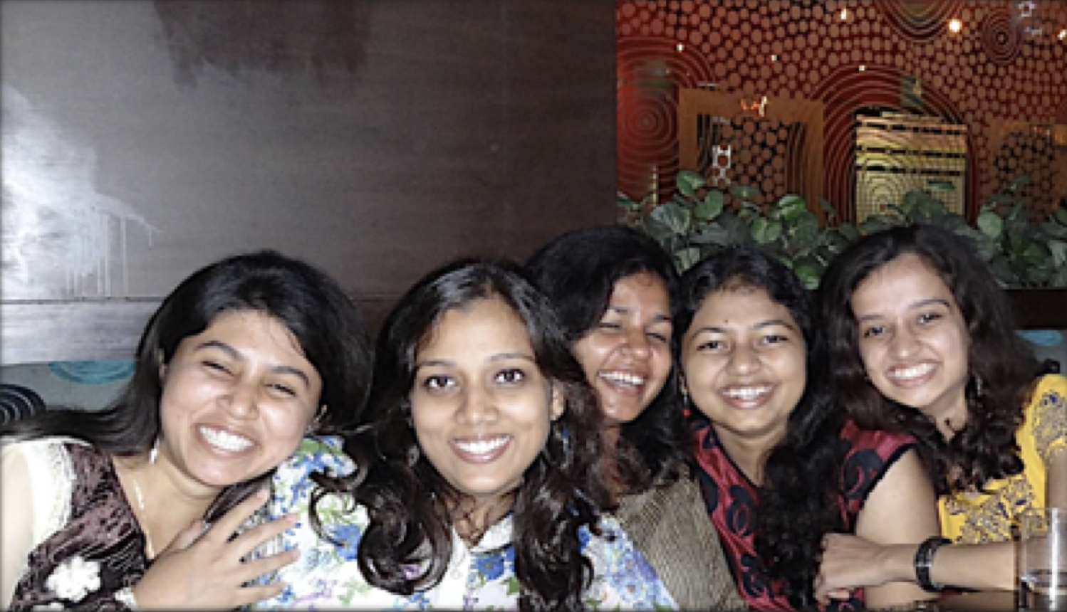 Arzoo with friends