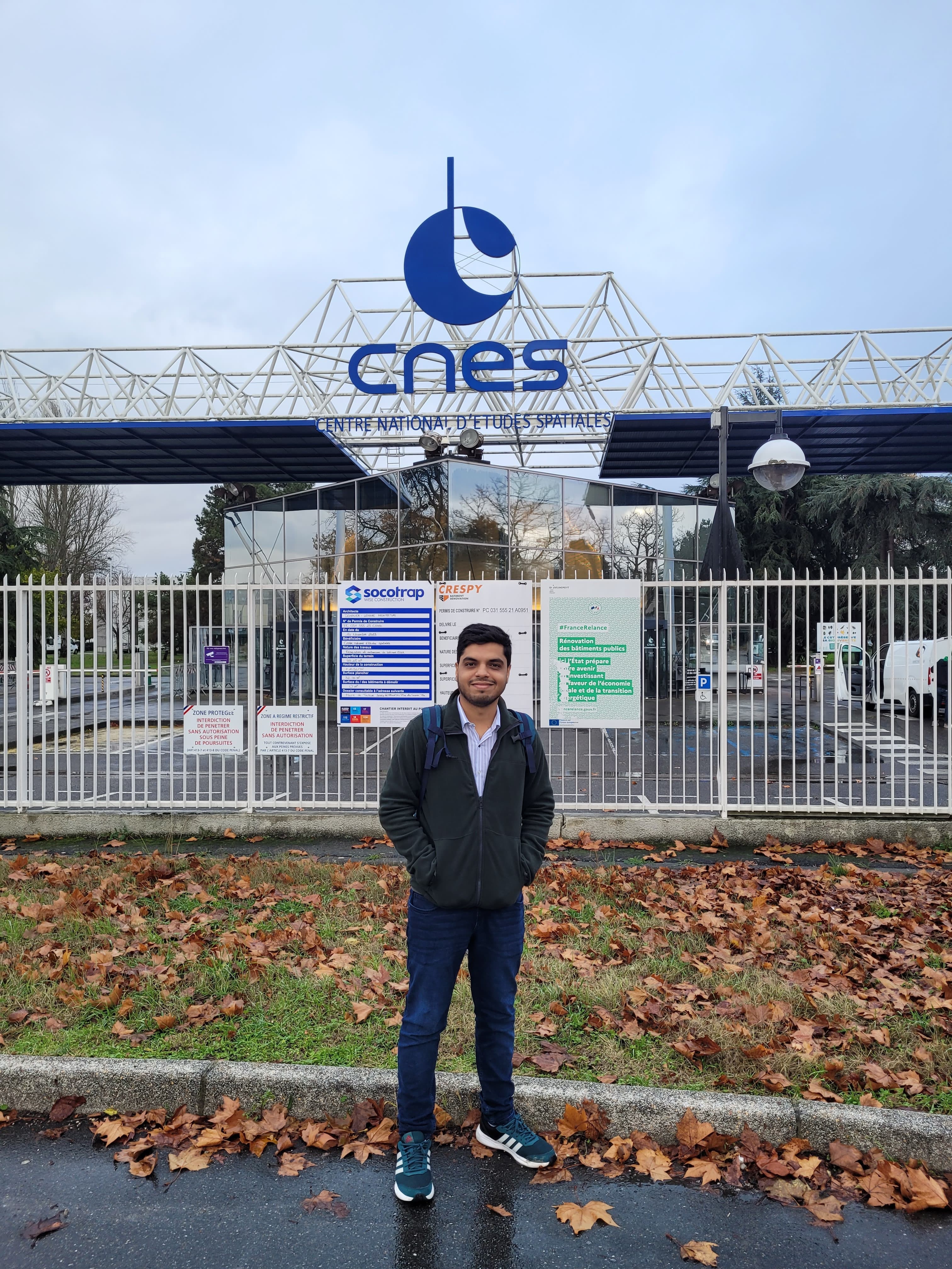 Visit to CNES France