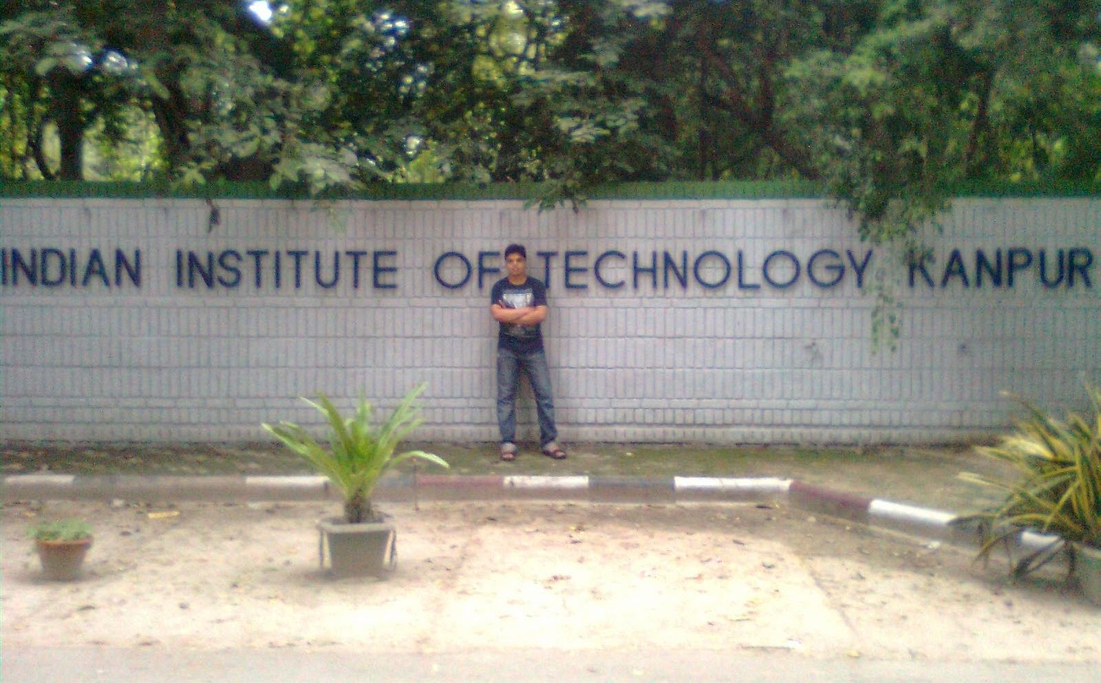 Young Mr. Anil Bansal at IIT Kanpur