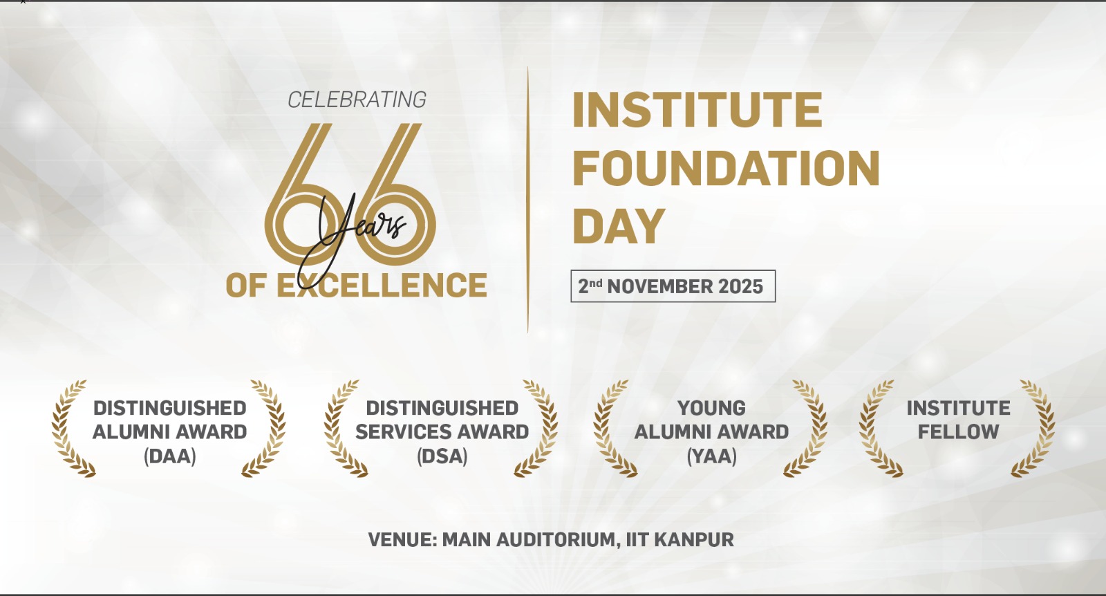 foundation day 2025 Banner