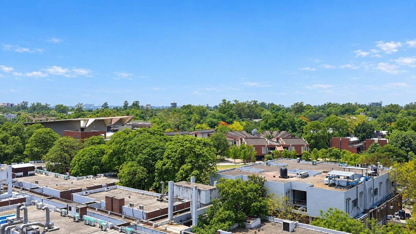 View across the IIT Kanpur campus skyline