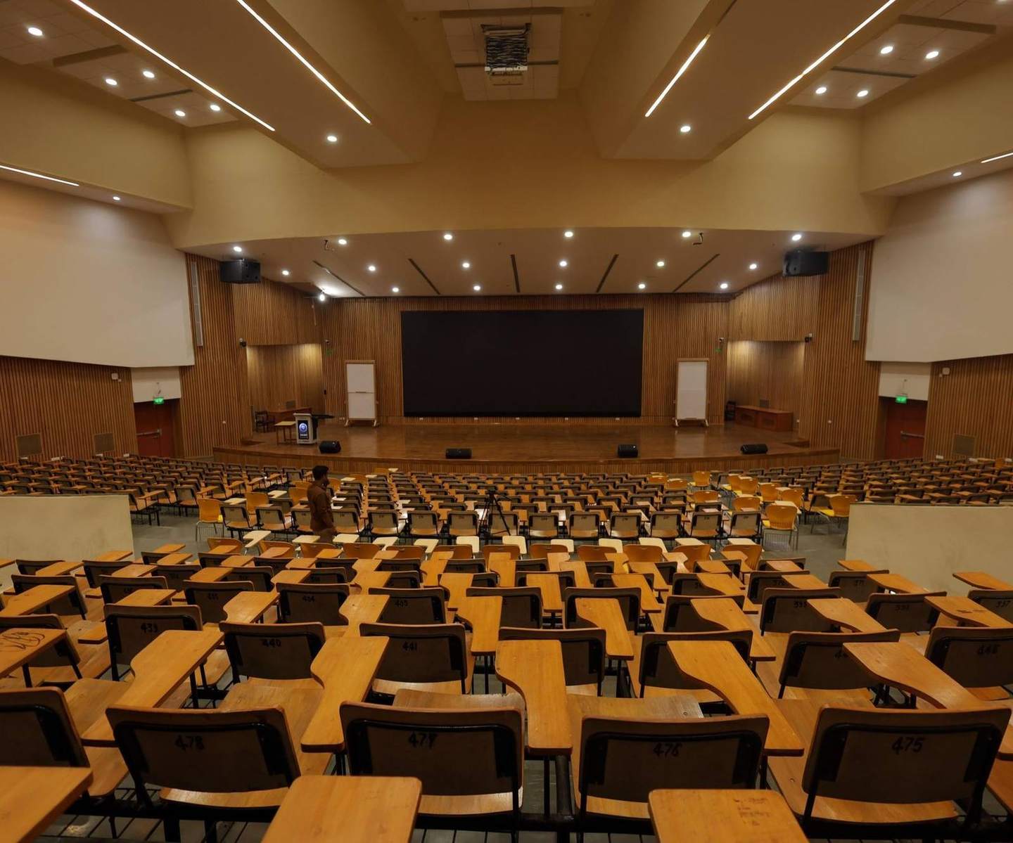 The auditorium at IIT Kanpur