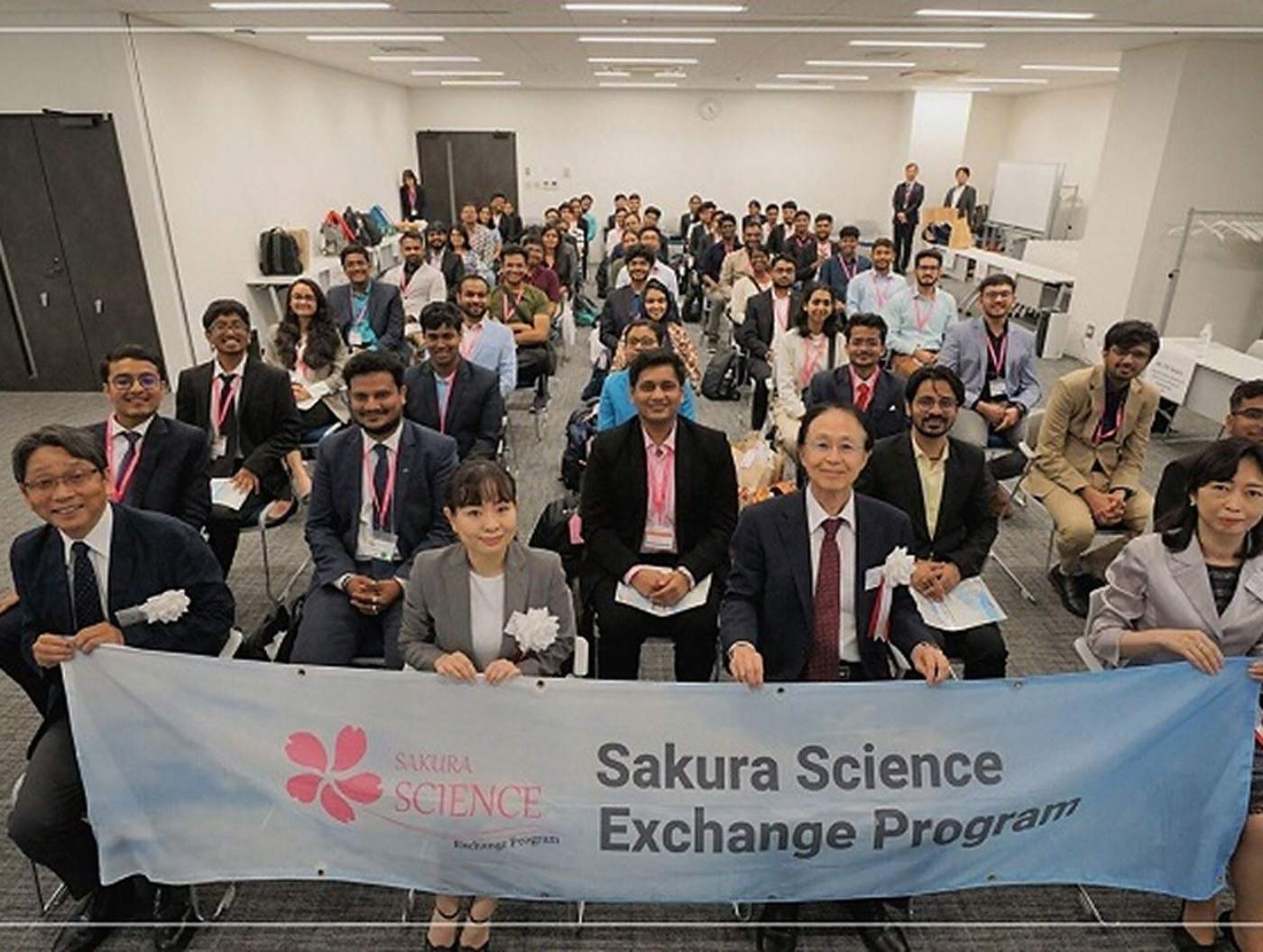 Participants of the Sakura Science Exchange Program