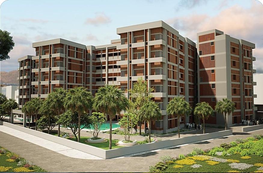 Rendering of the Kotak School of Sustainability building