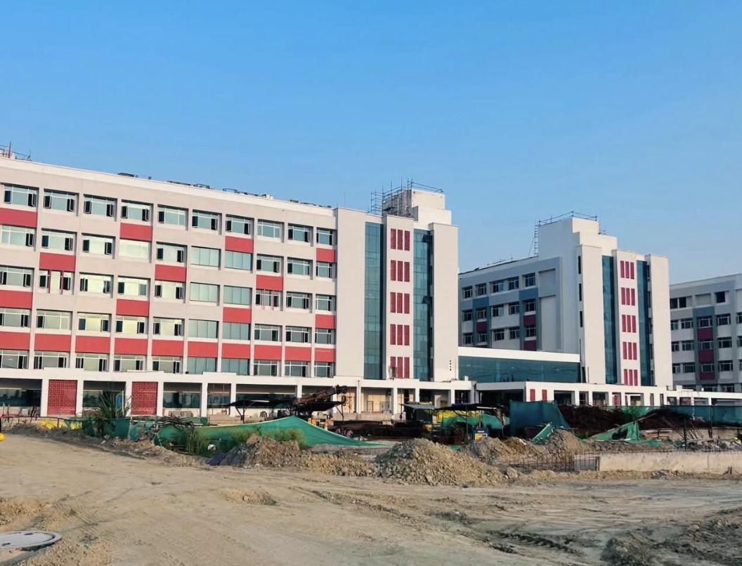 The hospital building of the Gangwal School of Medical Sciences and Technology