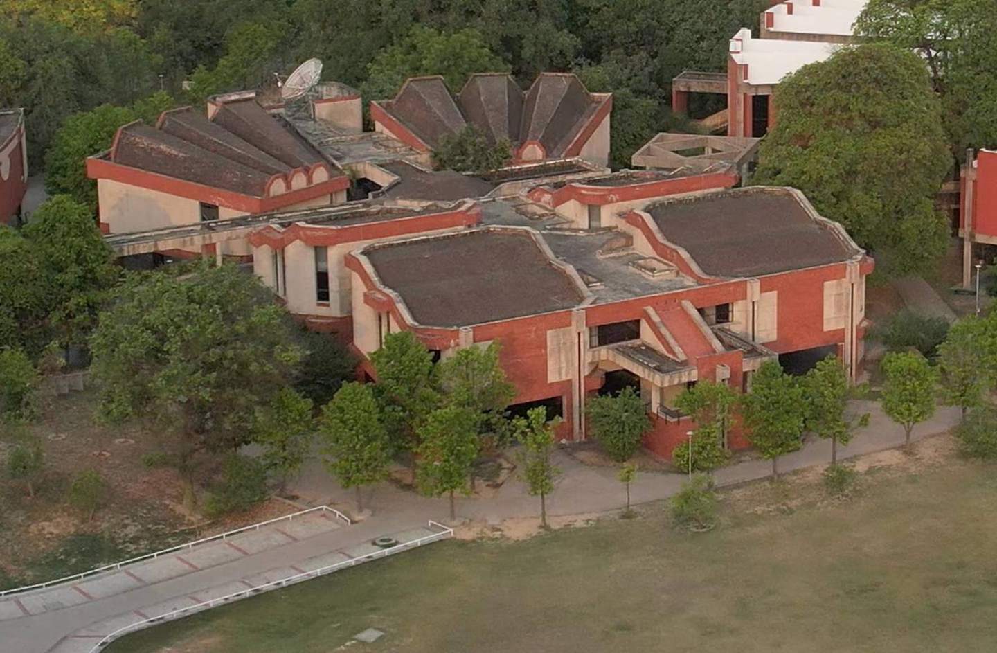 Aerial view of the Startup Incubation and Innovation Centre