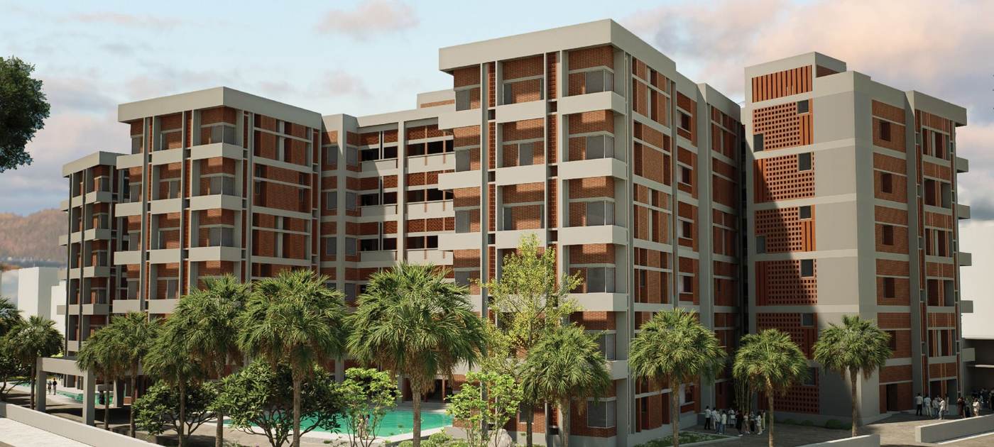 Rendering of the Kotak School of Sustainability building