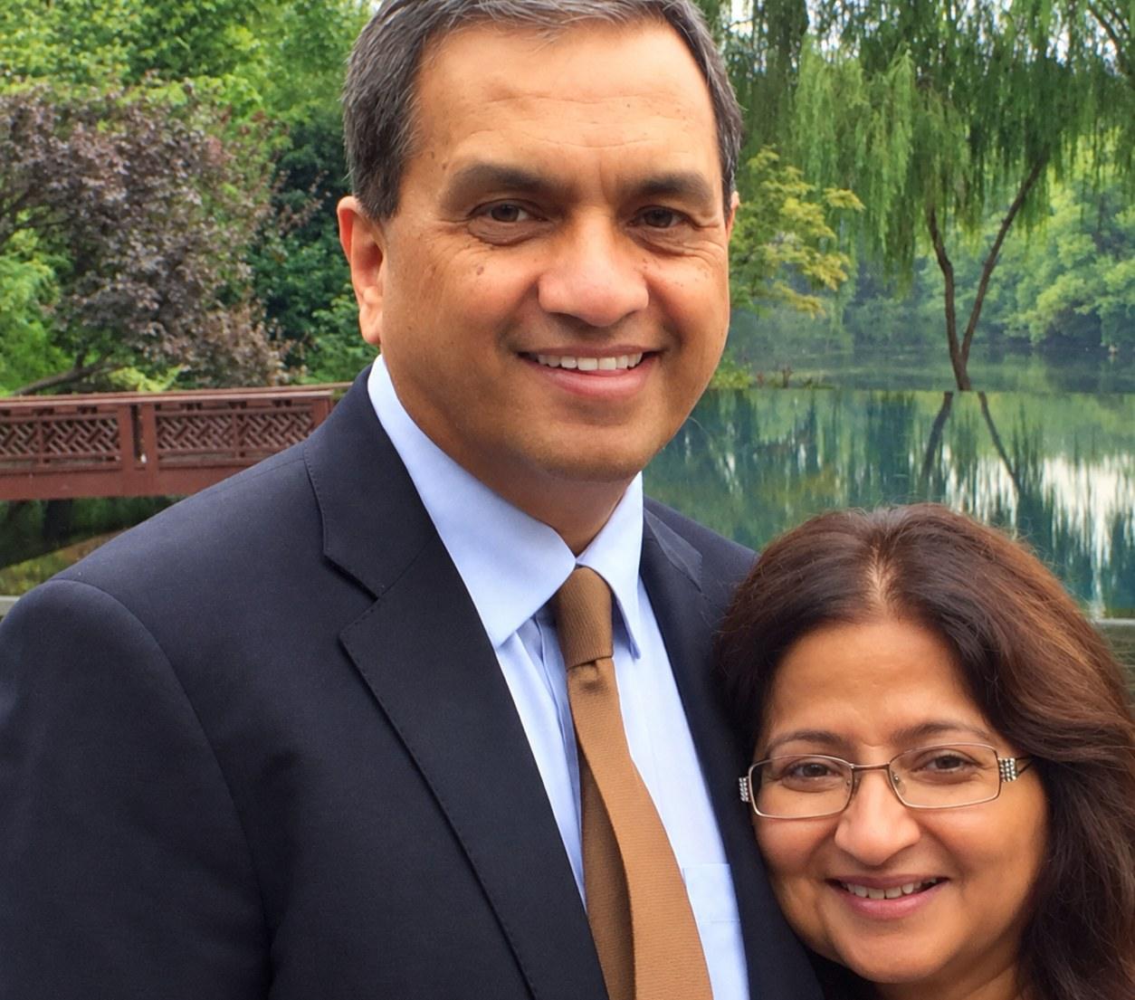 Muktesh “Micky” Pant and Vinita Pant