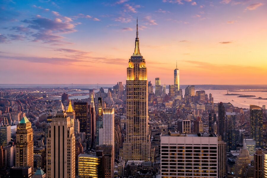 Manhattan skyline, New York