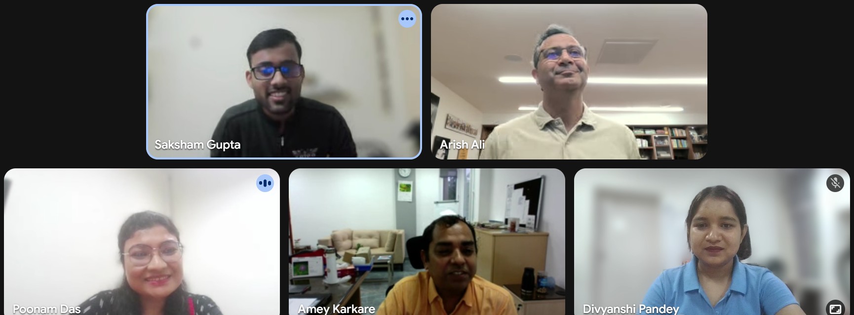 IITKonverge Arish Ali Scholarship session