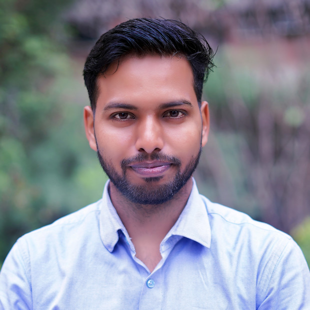 Portrait of Mr. Sachin Yadav, Project Associate