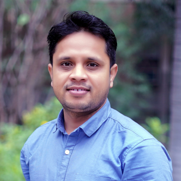 Portrait of Mr. Shashikant, Project Associate