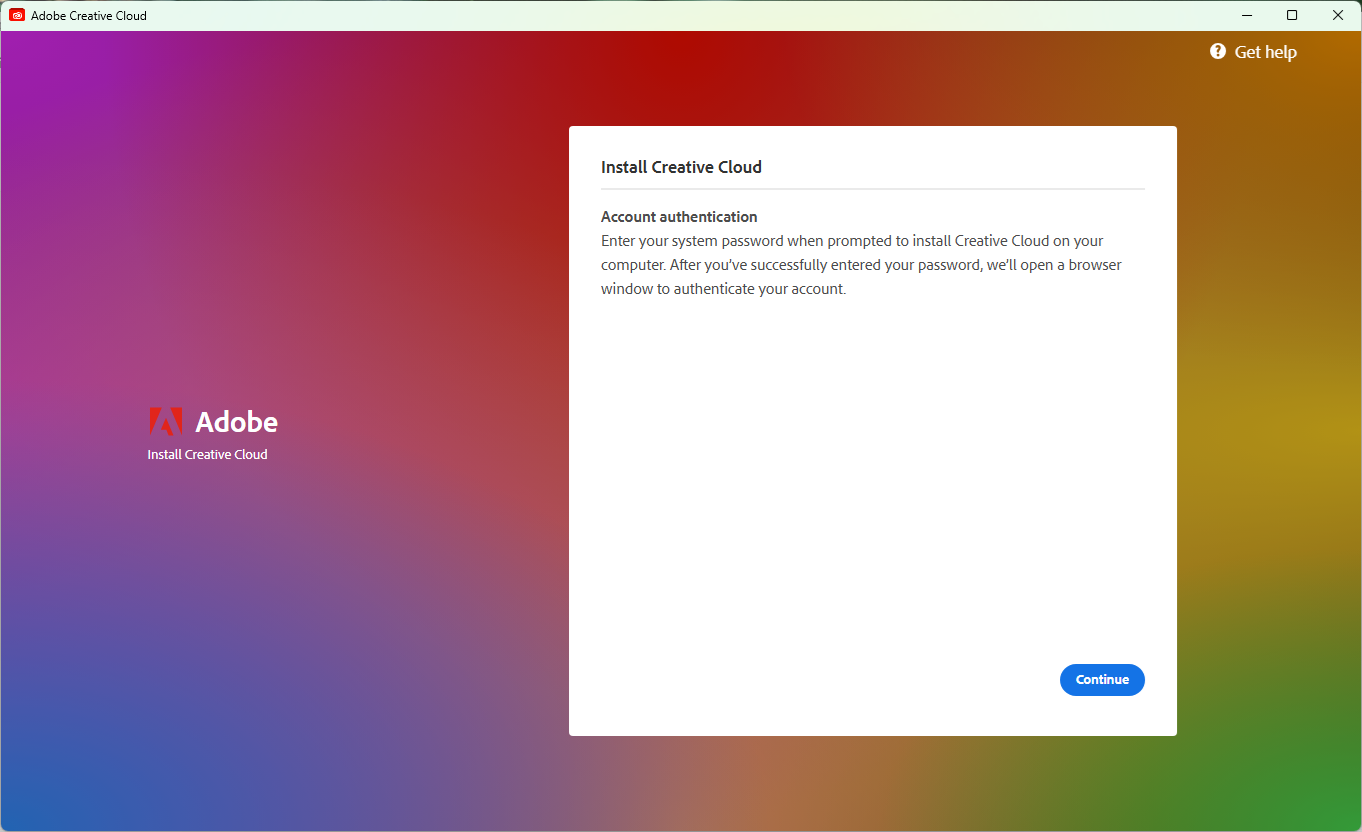 Authenticate Account